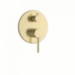 GINI ΣΕΤ ΕΝΤΟΙΧΙΣΜΟΥ 2 ΡΟΩΝ BRUSHED GOLD